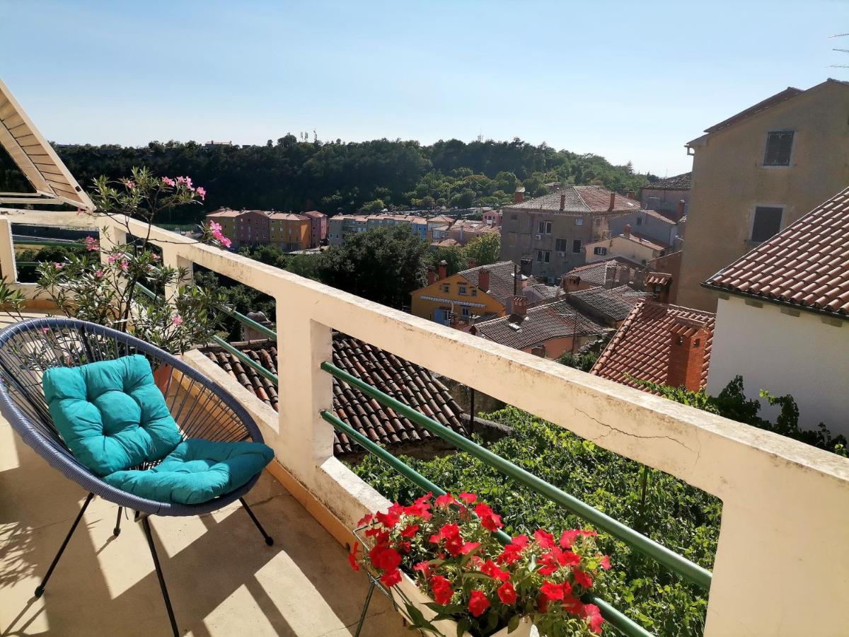 Apartment Branko With Terrace, Old Town Labin Лабин Экстерьер фото